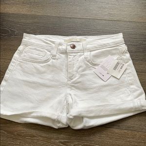 Joes jeans white shorts